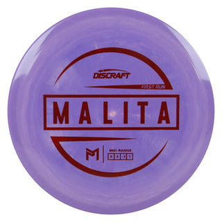 Discraft Disc Golf Paul McBeth First Run ESP Malita Midrange 5/5/-1/1 Purple/Maroon 170-172g