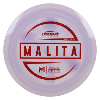 Discraft Disc Golf Paul McBeth First Run ESP Malita Midrange 5/5/-1/1 Lavender/Maroon 173-174g