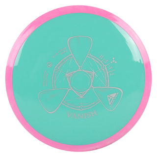 Axiom Disc Golf Neutron Vanish Distance Driver 11/5/-3/2 Teal/Pink 172 grams