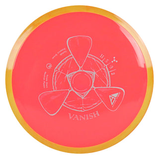 Axiom Disc Golf Neutron Vanish Distance Driver 11/5/-3/2 Neon Red/Orange 167 grams