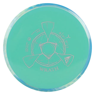 Axiom Disc Golf Neutron Wrath Distance Driver 9/4.5/-0.5/2 Teal/Blue White 162 grams