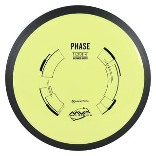 MVP Disc Golf Neutron Phase Distance Driver 11/3.5/0/4 Pastel Yellow 159 grams