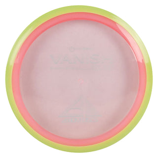 Axiom Disc Golf Proton Vanish Distance Driver 11/5/-3/2 Light Pink/Yellow 174 grams