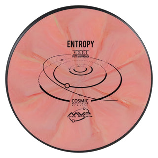 MVP Disc Golf Cosmic Neutron Entropy Putter 4/3/0/3 Dark Peach 173 grams