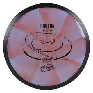 MVP Disc Golf Cosmic Neutron Photon Distance Driver 11/5/-1/2.5 Blue Burgundy 168 grams