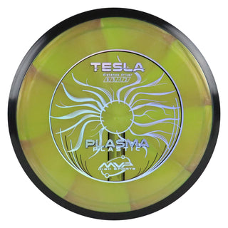 MVP Disc Golf Plasma Tesla Distance Driver 9/5/-1/2 Lime Bronze 167 grams