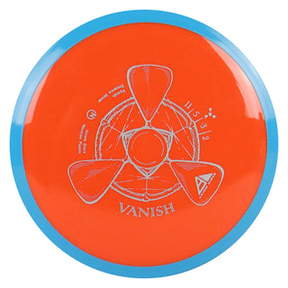 Axiom Disc Golf Neutron Vanish Distance Driver 11/5/-3/2 Orange/Blue 173 grams