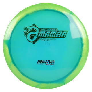 Innova Disc Golf Halo Champion Mamba Distance Driver 11/6/-5/1 Green Blue/Green Jellybean 167 grams