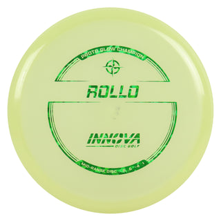 Innova Disc Golf Proto Glow Champion Rollo Midrange 5/6/-4/1 Green Shatter 176 grams