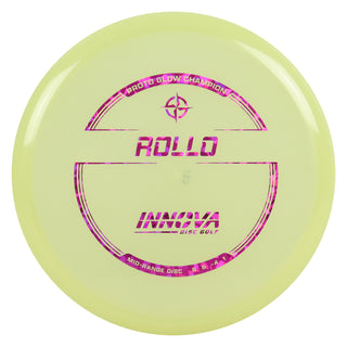 Innova Disc Golf Proto Glow Champion Rollo Midrange 5/6/-4/1 Magenta Shatter 175 grams