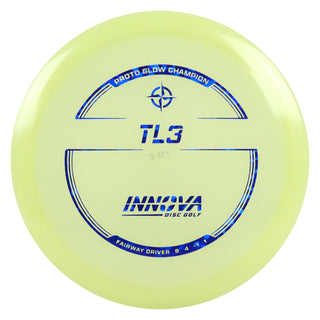 Innova Disc Golf Proto Glow Champion TL3 Fairway Driver 5/6/-4/1 Navy Shatter 173 grams
