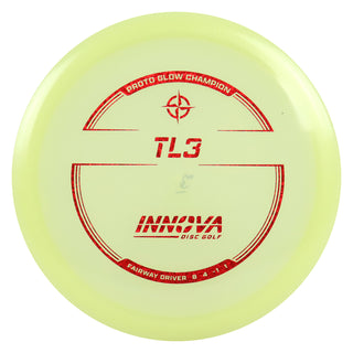 Innova Disc Golf Proto Glow Champion TL3 Fairway Driver 5/6/-4/1 Red Shimmer 163 grams