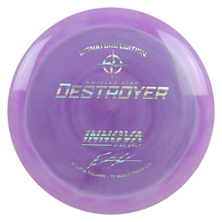 Innova Disc Golf Eveliina 2X World Champ Swirled Star Destroyer Purple/Holo 163 grams