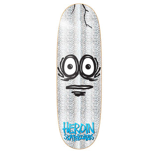 Heroin Premium Skateboard with Ace Trucks, Snot Wheels 10" Very Big Holo Egg