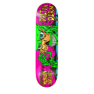 Heroin Premium Skateboard with Indy Trucks, Snot Wheels 8.5" Dern Skeleton