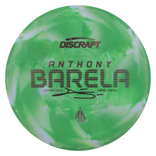 Discraft Disc Golf Anthony Barela Swirl CT Focus Putter 2/2/-1/2 Green/Silver 170-172g