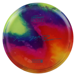 Discraft Disc Golf Paul McBeth Z Line Fly Dye Luna Putter 3/4/0/2 Rainbow/Turquoise 173-174g