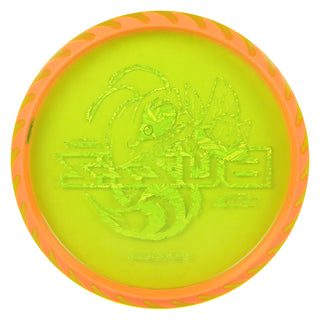 Discraft Disc Golf Fuzed Line Buzzz with Saw Pattern Midrange 5/4/-1/1 Orange with Orange Saw/Discraft Holo 175-176g