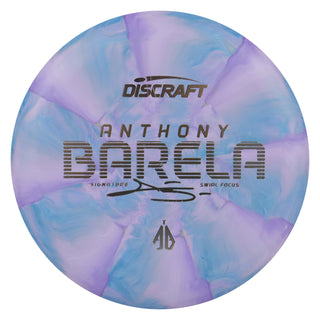 Discraft Disc Golf Anthony Barela Swirl CT Focus Putter 2/2/-1/2 Blue Purple/Silver 173-174g