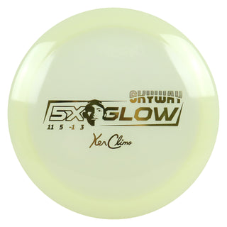 Climo Discs 5x Glow Victory Line Distance Driver 11/5/-1/3 Gold 171g