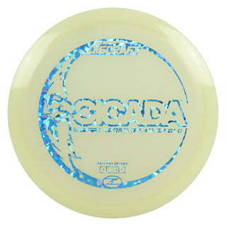 Discraft Disc Golf Seasonal Mega-Glo Cicada Fairway Driver 7/6/-1/1 Blue Shatter 170-172g
