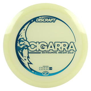 Discraft Disc Golf Seasonal Mega-Glo Cigarra Fairway Driver 7/6/-1/2 Turquoise 175-176g