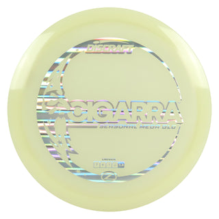 Discraft Disc Golf Seasonal Mega-Glo Cigarra Fairway Driver 7/6/-1/2 Holo Lines 173-174g