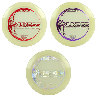 Discraft Disc Golf Seasonal Mega-Glo Nuke SS Distance Driver 13/5/-3/3 - Choose Exact Disc