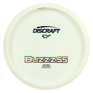 Discraft Disc Golf ESP All White Buzzz SS Midrange 5/4/2/1 Rainbow 173-174g