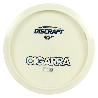 Discraft Disc Golf ESP All White Cigarra Fairway Driver 7/6/-1/2 Blue Leopard 175-176g