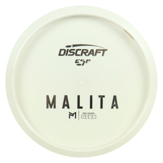 Discraft Disc Golf ESP All White Malita Midrange 5/5/-1/1 Silver 173-174g