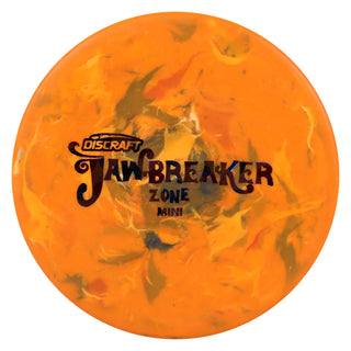 Discraft Disc Golf Jawbreaker Zone Mini 6" Thrower or Marker Orange/Wonder