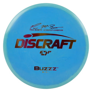 Discraft Disc Golf Paul McBeth ESP Buzzz Mini 6" Thrower or Marker Blue/Purple Metallic
