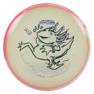 Axiom Disc Golf Particle Eclipse Glow Simon Lizotte Lizottl' Pixel Black Holo Stars/Red White 173 grams