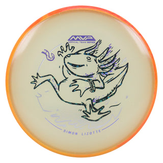 Axiom Disc Golf Particle Eclipse Glow Simon Lizotte Lizottl' Pixel Black Holo Stars/Orange Red 172 grams