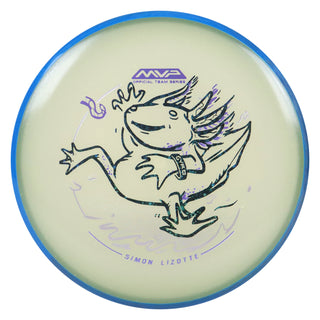 Axiom Disc Golf Particle Eclipse Glow Simon Lizotte Lizottl' Pixel Black Holo Stars/Dark Blue 173 grams