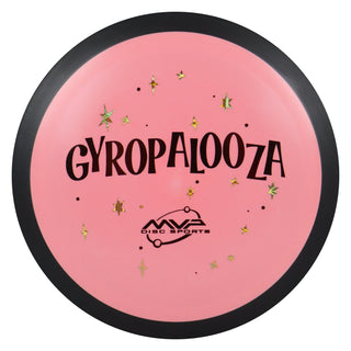 MVP Disc Golf Fission Dimension GYROPalooza Stamp  Red/Stars 173 grams