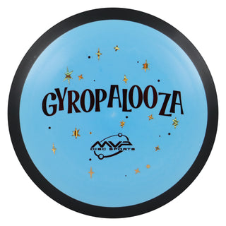 MVP Disc Golf Fission Dimension GYROPalooza Stamp  Blue/Stars 172 grams