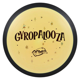 MVP Disc Golf Fission Dimension GYROPalooza Stamp  Mango/Orbit 172 grams