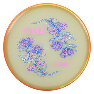 Axiom Disc Golf Particle Eclipse Glow Silva Saarinen Flowers Proxy Pink/Orange Yellow 173 grams