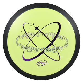 MVP Disc Golf Fission Dimension GYROPalooza Stamp  Yellow/Orbit 173 grams