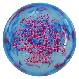 Discraft Disc Golf Jawbreaker Light Weight Zone SS Putt and Approach 4/2/-1/2 Blue Red/Magenta Shatter 116g
