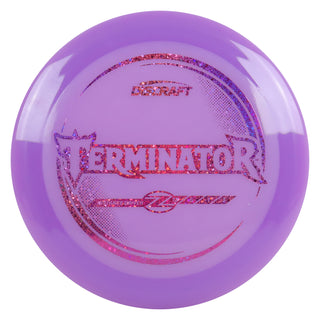 Discraft Disc Golf Z Line Terminator Distance Driver 12/5/-1/3 Purple/Purple Shimmer 173-174g