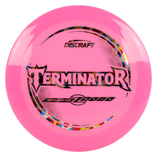 Discraft Disc Golf Z Line Terminator Distance Driver 12/5/-1/3 Pink/Wonder 173-174g