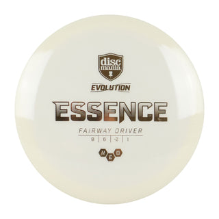 Discmania Disc Golf Evolution Neo Essence Fairway Driver 8/6/-2/1 Eggshell/Gold 174 grams