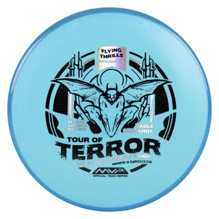 Axiom Disc Golf Fission Pyro Halloween 2024 Midrange 5/4/0/2.5 Blue/Blue 177 grams