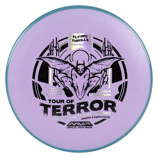 Axiom Disc Golf Fission Pyro Halloween 2024 Midrange 5/4/0/2.5 Lavender/Blue Grey 177 grams