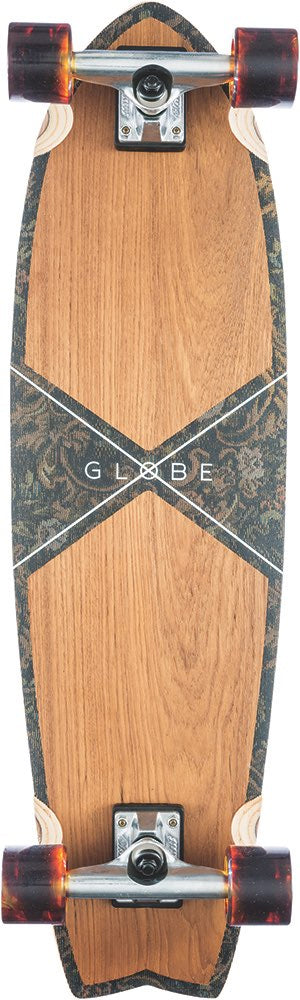 Globe Cruiser Chromantic Teak/Floral Couch 9.75" x 33.1"