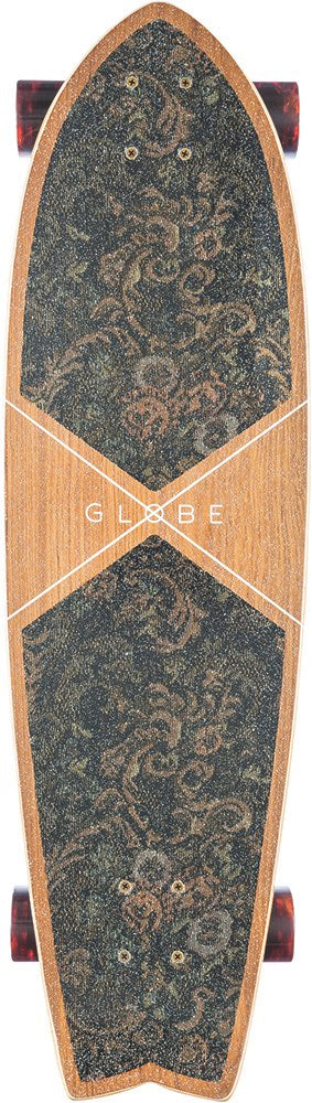 Globe Cruiser Chromantic Teak/Floral Couch 9.75" x 33.1"