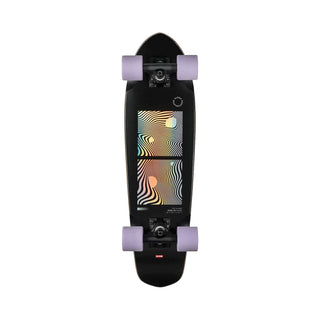 Globe Cruiser Skateboard Blazer Black/Purple 7.25" x 26"